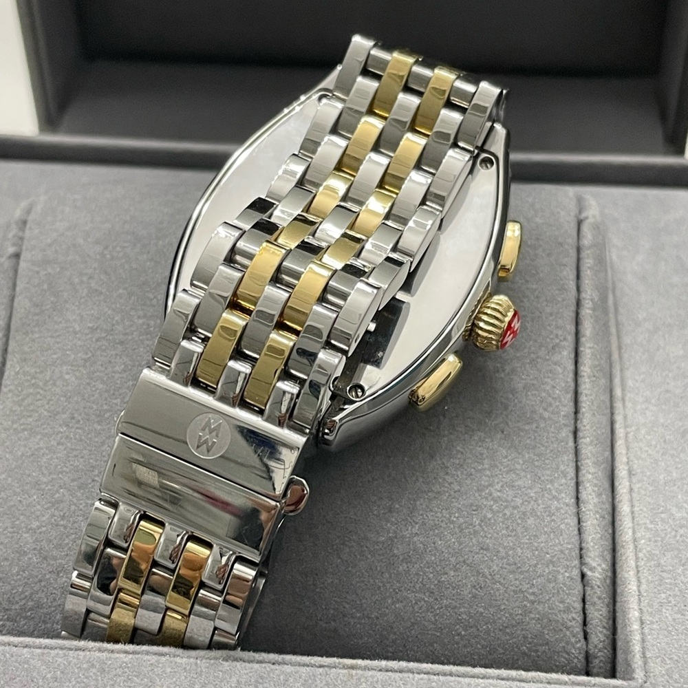 Michele Releve Two Tone Gold & Silver Watch - Picture 6 of 16